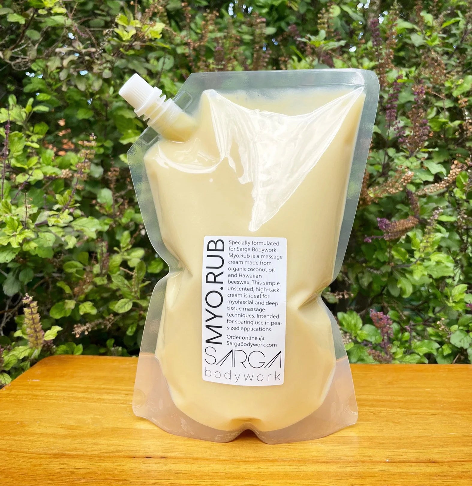 MYO.RUB: Large 36-Ounce Refill Pouch