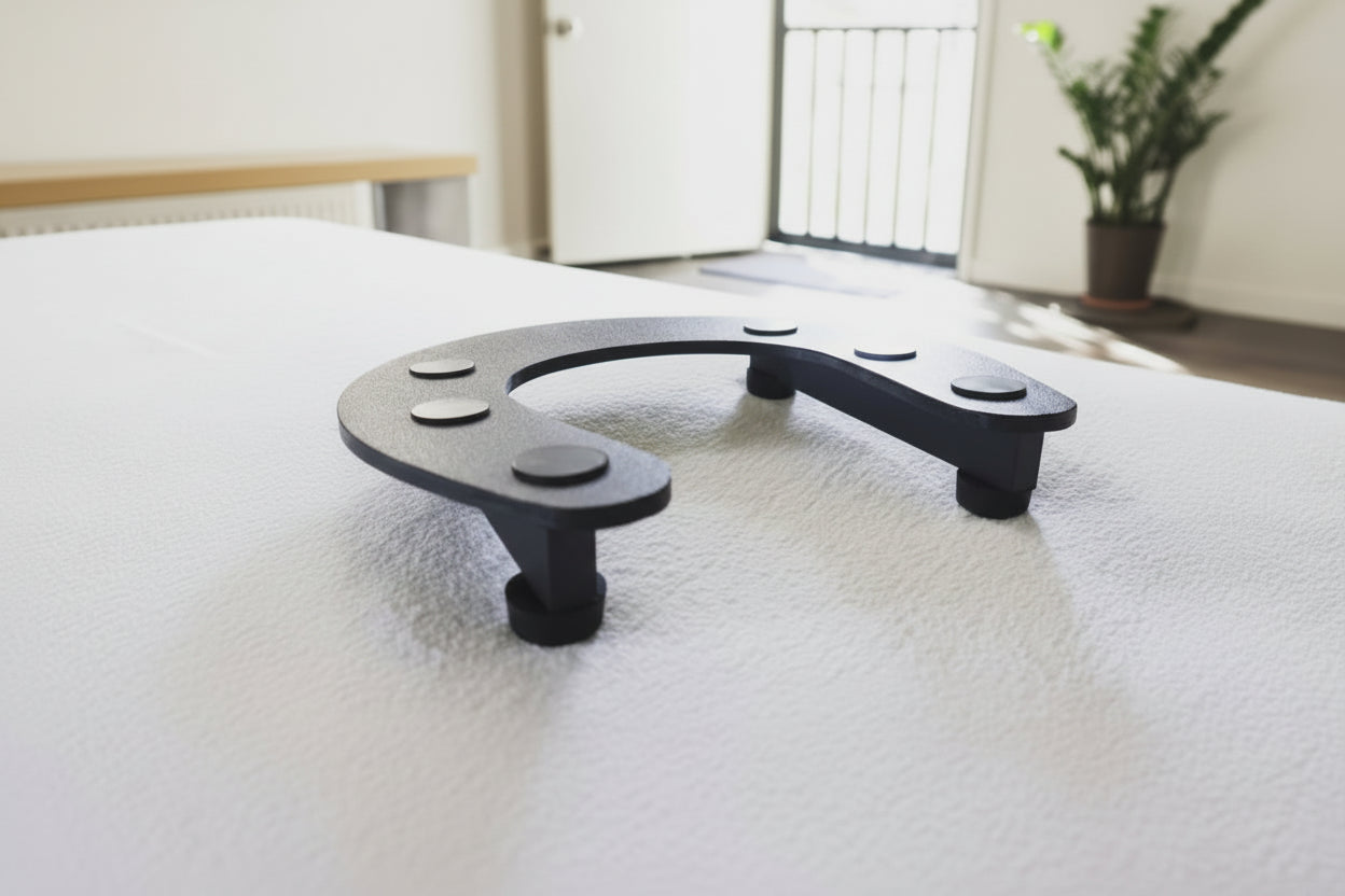 La plateforme d'appui-tête Sarga pour le travail corporel au sol.